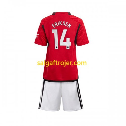 Manchester United Eriksen 14 Fodboldtrøjer Børn Hjemmebanesæt 2023/24 Kort ærmer Manchester United Eriksen 14 Fodboldtrøjer Børn Hjemmebanesæt 2023/24 Kort ærmer